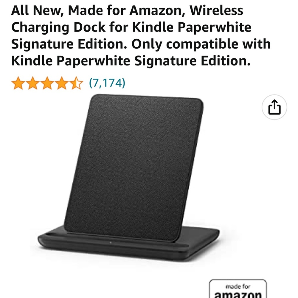 BNIB Anker Wireless Kindle Charger